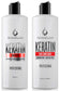 Keratin Shampoo And Conditioner For Color Treated Hair- Sulfate Free Hair Care Treatment For Dry, Curly, Blonde, Damaged Women Hair- Clarifying And Protective Keratin Complex(2x16.9 Fl Oz) - Arlena Beauty